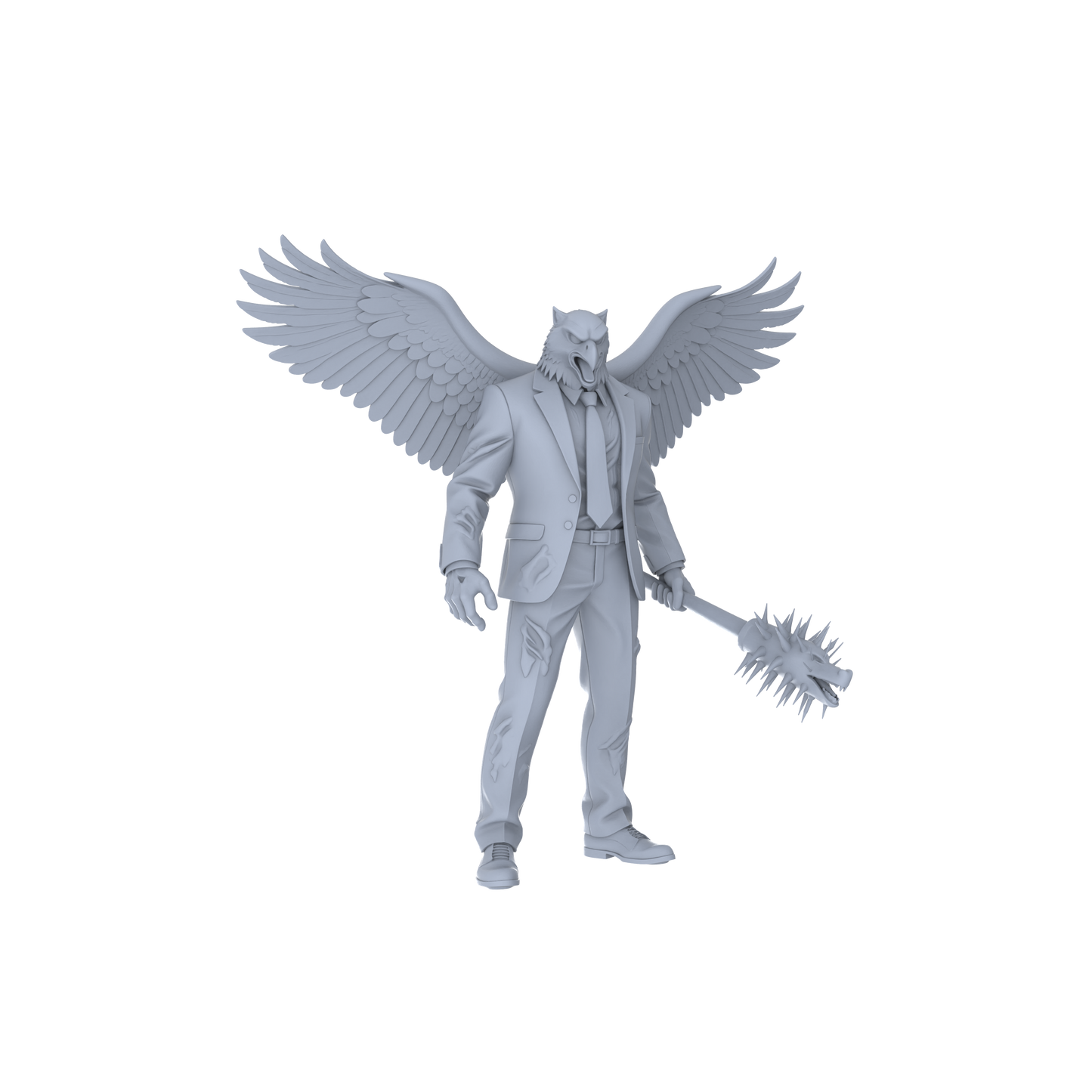 MRY-SFW LYGR057 Biological Mutation Series, Avian Human, wargame, resin blank model, sci-fi theme, fantasy theme, miniature figure, scene character, figure, hand-painted S Scale