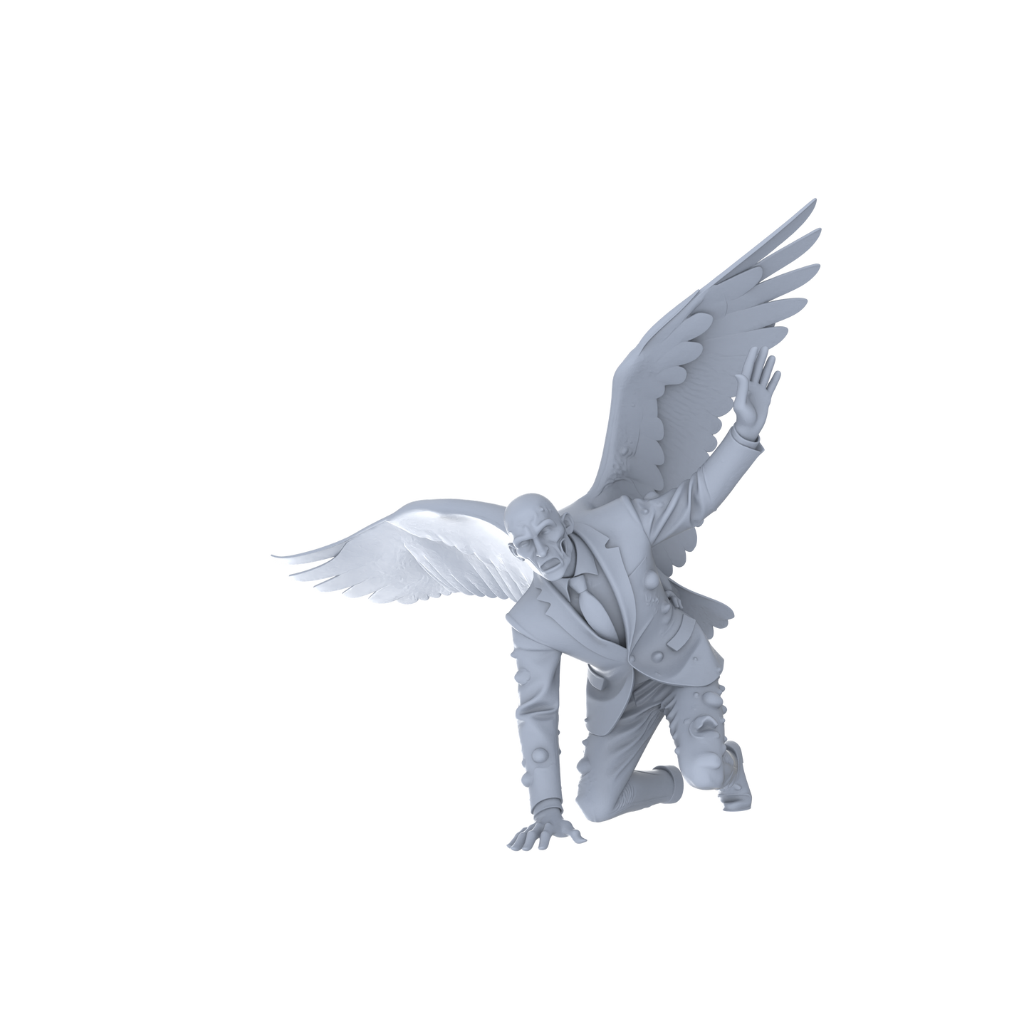 MRY-SFW LYGR057 Biological Mutation Series, Avian Human, wargame, resin blank model, sci-fi theme, fantasy theme, miniature figure, scene character, figure, hand-painted S Scale