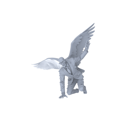 MRY-SFW LYGR057 Biological Mutation Series, Avian Human, wargame, resin blank model, sci-fi theme, fantasy theme, miniature figure, scene character, figure, hand-painted S Scale