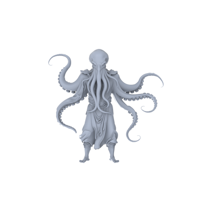 MRY-SFW LYGR058 Biological Mutation Series, Octopus Human, wargame, resin blank model, sci-fi theme, fantasy theme, miniature figure, scene character, figure, hand-painted S Scale