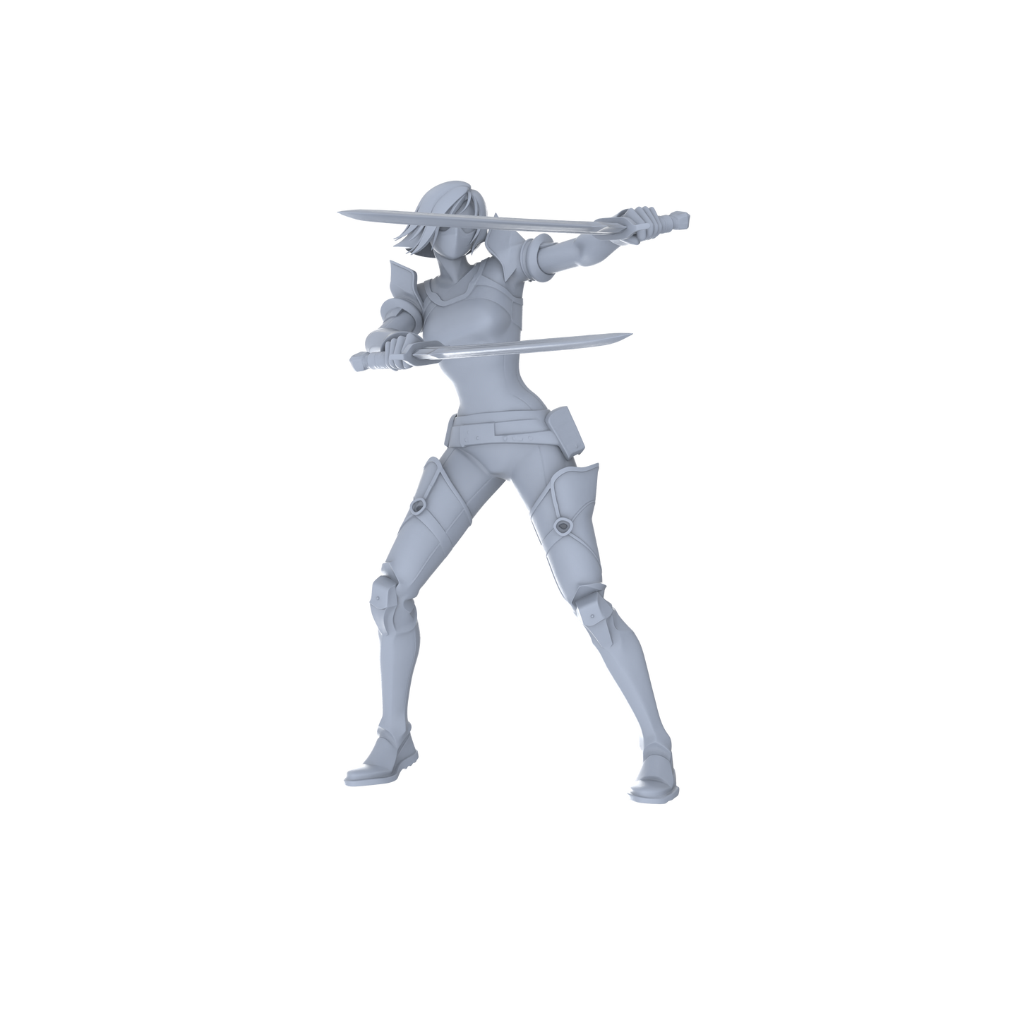MRY-SFW LYGR066 Blade Squad 2 Military Theme Wargame Resin White Model Game Theme Sci-Fi Theme Wargame Miniature Soldiers Scene Characters Figure Hand-Painted