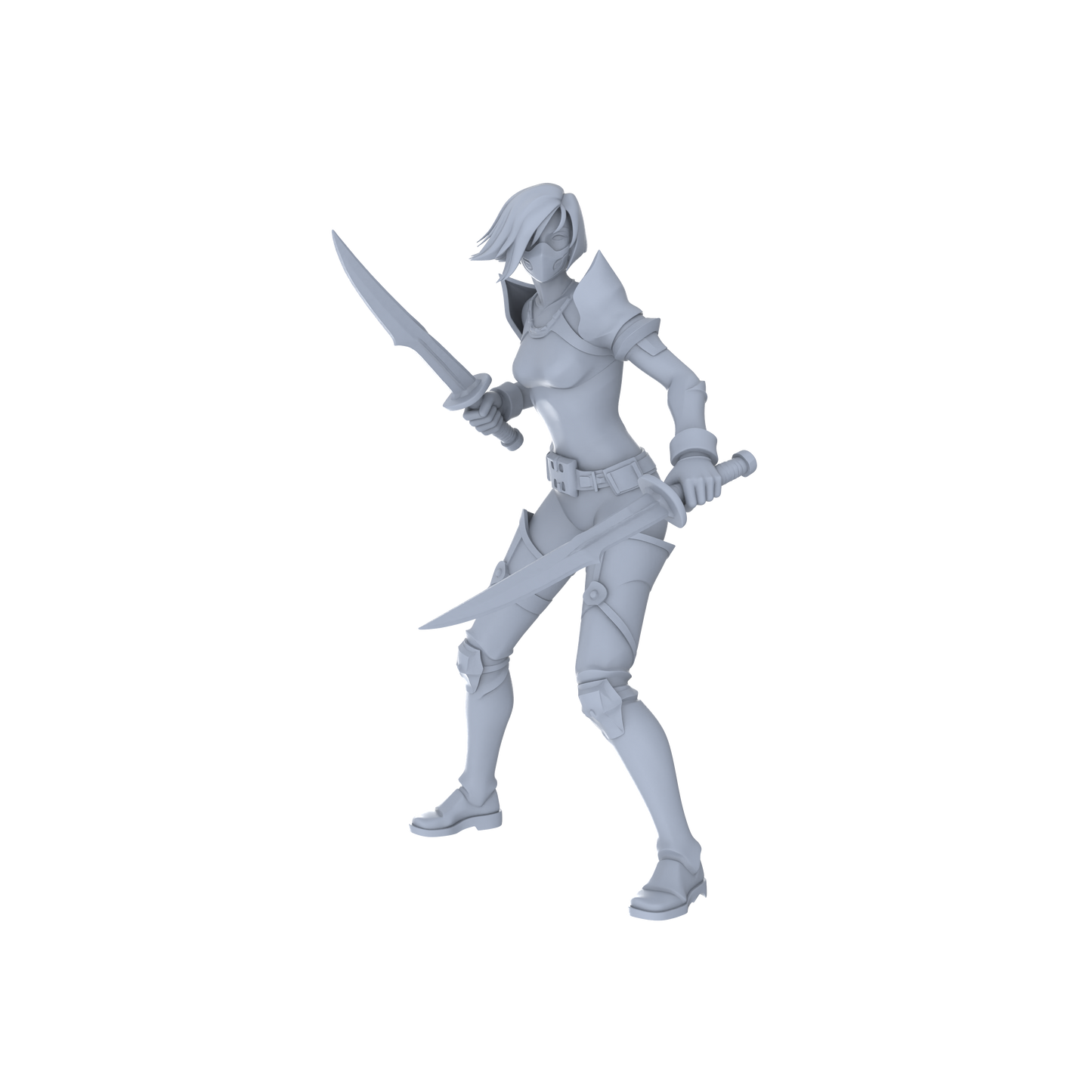 MRY-SFW LYGR066 Blade Squad 2 Military Theme Wargame Resin White Model Game Theme Sci-Fi Theme Wargame Miniature Soldiers Scene Characters Figure Hand-Painted