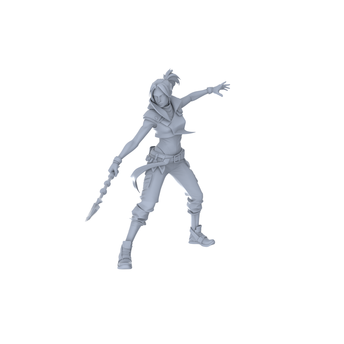 MRY-SFW LYGR066 Blade Squad 2 Military Theme Wargame Resin White Model Game Theme Sci-Fi Theme Wargame Miniature Soldiers Scene Characters Figure Hand-Painted