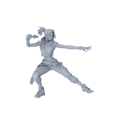 MRY-SFW LYGR067 Lurker Squad Military Theme Wargame Resin White Model Game Theme Sci-Fi Theme Wargame Miniature Soldiers Scene Characters Figure Hand-Painted