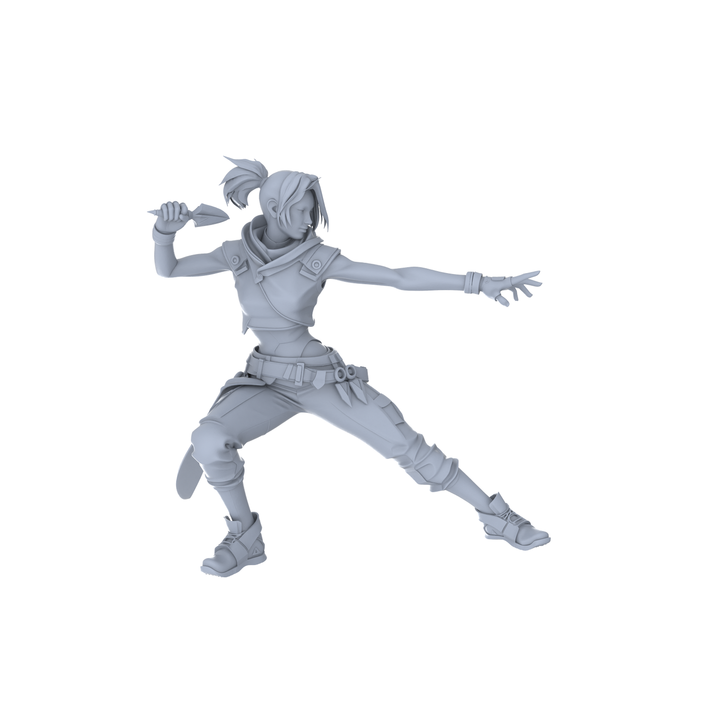 MRY-SFW LYGR067 Lurker Squad Military Theme Wargame Resin White Model Game Theme Sci-Fi Theme Wargame Miniature Soldiers Scene Characters Figure Hand-Painted