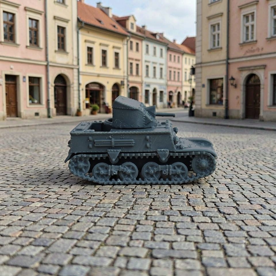 Tank hunter T13 B1 + T13 B3 (Belgium, Interwar+WW2) MRY-SFW LA720053
