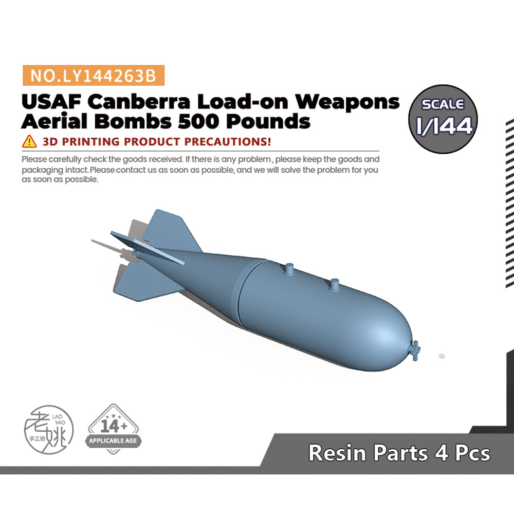 Yao's Studio LY263B USAF Canberra Load-on Weapons Aerial Bombs 500 Pounds