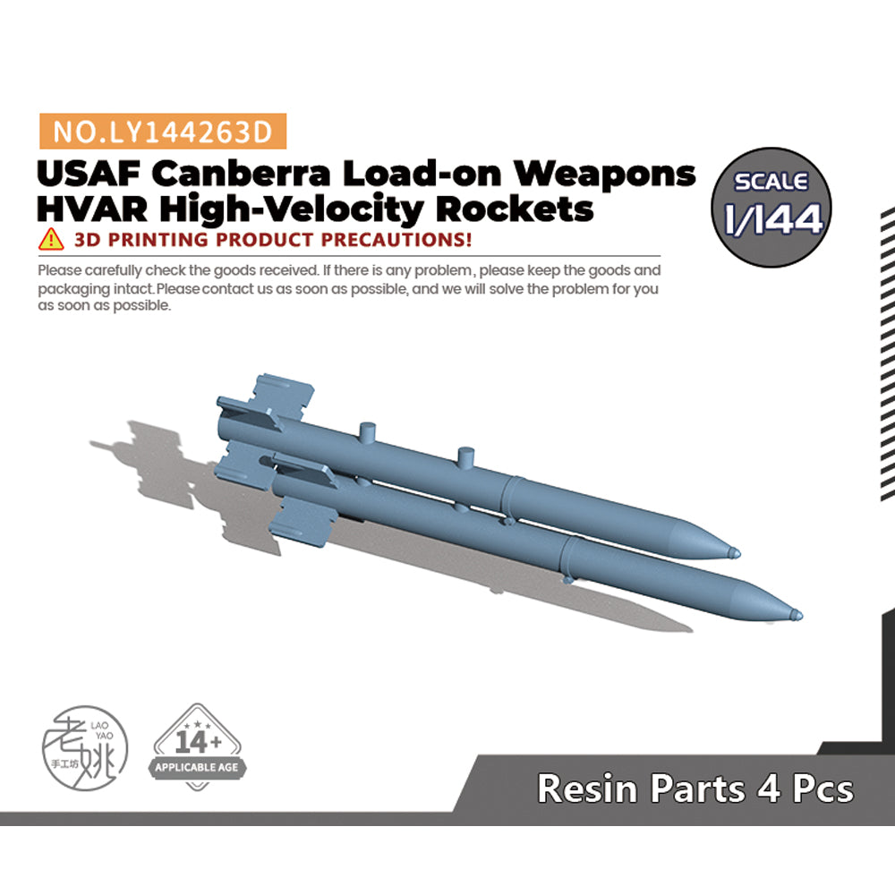 Yao's Studio LY263D USAF Canberra Load-on Weapons HVAR High-Velocity Rockets