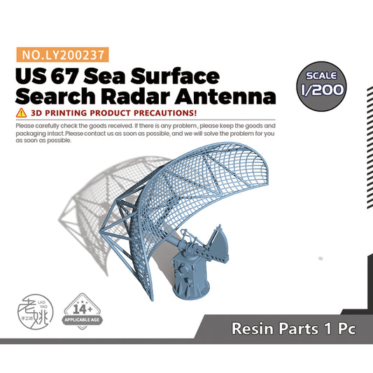 Yao's Studio LY237 1/700(350,200,144) Model Upgrade Parts US 67 Sea Surface Search Radar Antenna