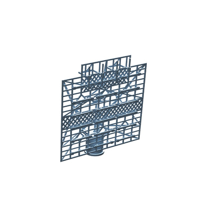 Yao's Studio LY242 1/700(350,200,144) Model Upgrade Parts US Navy Sk Air Search Radar Antenna