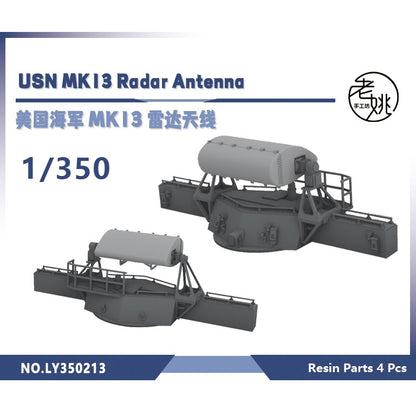 Yao's Studio LY213 1/700(350,200,144) Model Upgrade Parts US Navy MK13 Radar Antenna