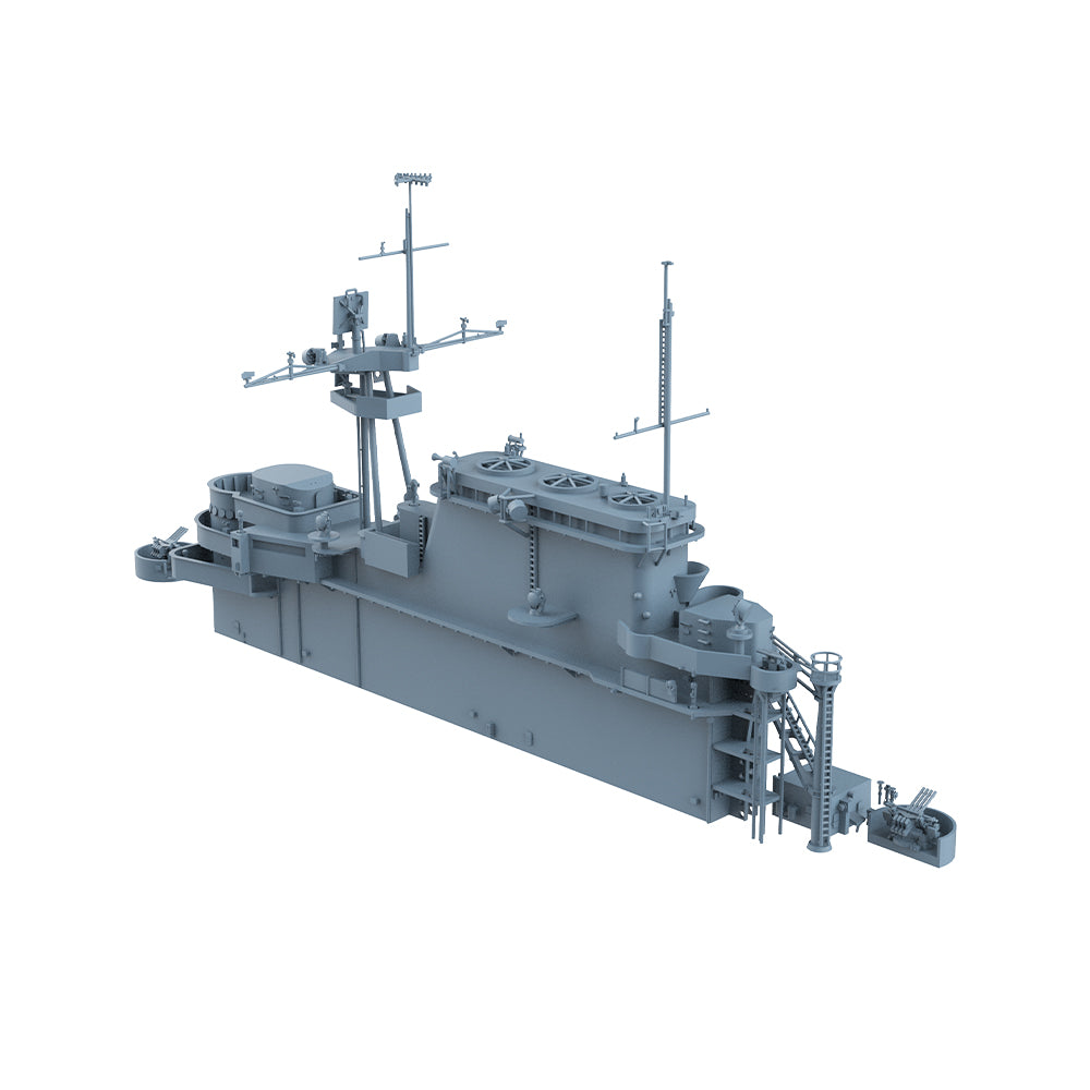 Yao's Studio LY234 1/700(350,200,144) Model Upgrade Parts US Aircraft Carrier Hornet Superstructure