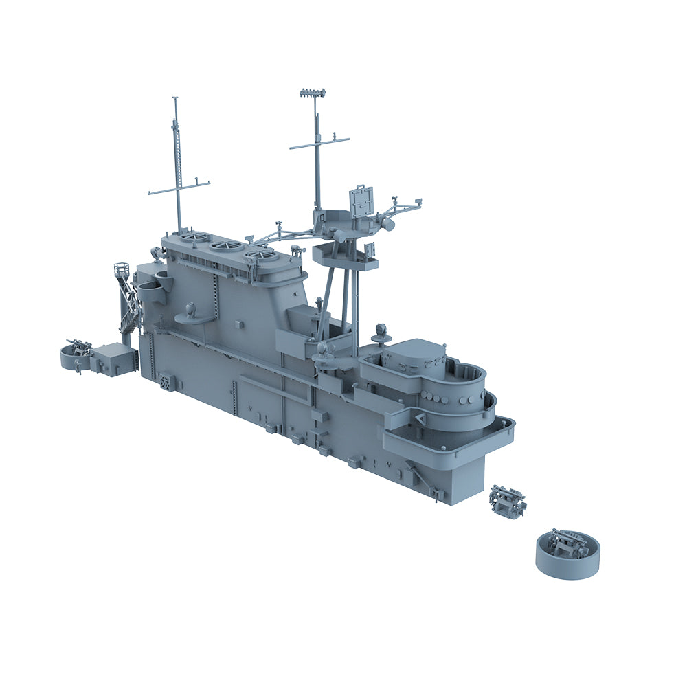 Yao's Studio LY234 1/700(350,200,144) Model Upgrade Parts US Aircraft Carrier Hornet Superstructure