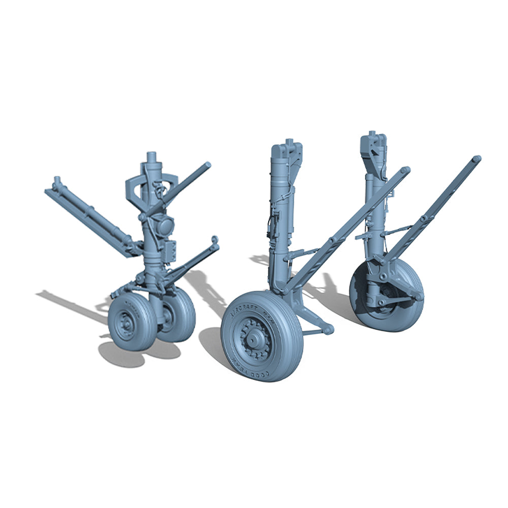 Yao's Studio LY265B 1/32(35,48,72,144) Model Upgrade Parts USAF F-14 Tomcat Undercarriage Gravity Wheel