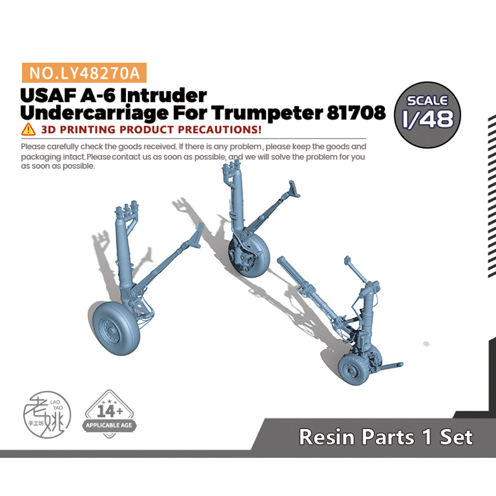 Yao's Studio LY270A 1/32(35,48,72,144) Model Upgrade Parts USAF A-6 Intruder Undercarriage For Trumpeter 81708