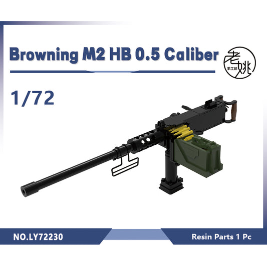 Yao's Studio LY230 1/35(48,72,144) Model Upgrade Parts US Browning M2 HB 0.5 Caliber