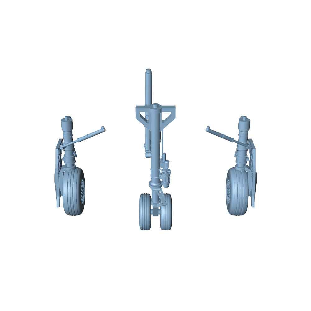 Yao's Studio LY269B 1/32(35,48,72,144) Model Upgrade Parts USAF F-4 Ghost Undercarriage For Trumpeter 02369 Gravity Wheel