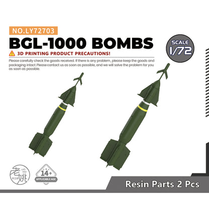 Yao's Studio LY703 Model Upgrade Parts BGL-1000 BOMBS