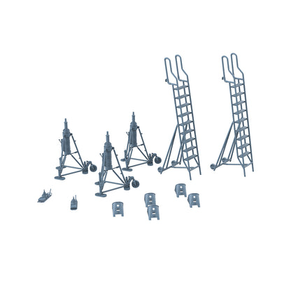 Yao's Studio LY709 Model Upgrade Parts Mirage 2000C/B/D/N Ground Equipment For Italeri 1381