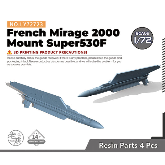 Yao's Studio LY723 Model Upgrade Parts French Mirage 2000 Mount Super530F