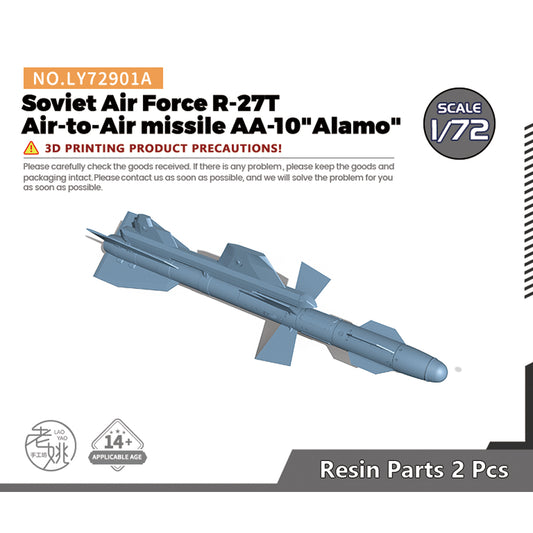 Yao's Studio LY901A Model upgrade Parts Soviet Air Force R-27T Air-To-Air Missile AA-10 Alamo