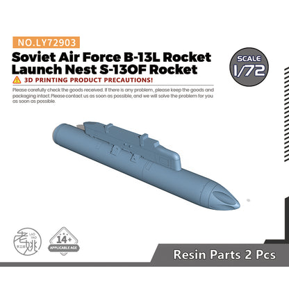 Yao's Studio LY903 Model Upgrade Parts Soviet Air Force B-13L Rocket Launch Nest S-13OF Rocket