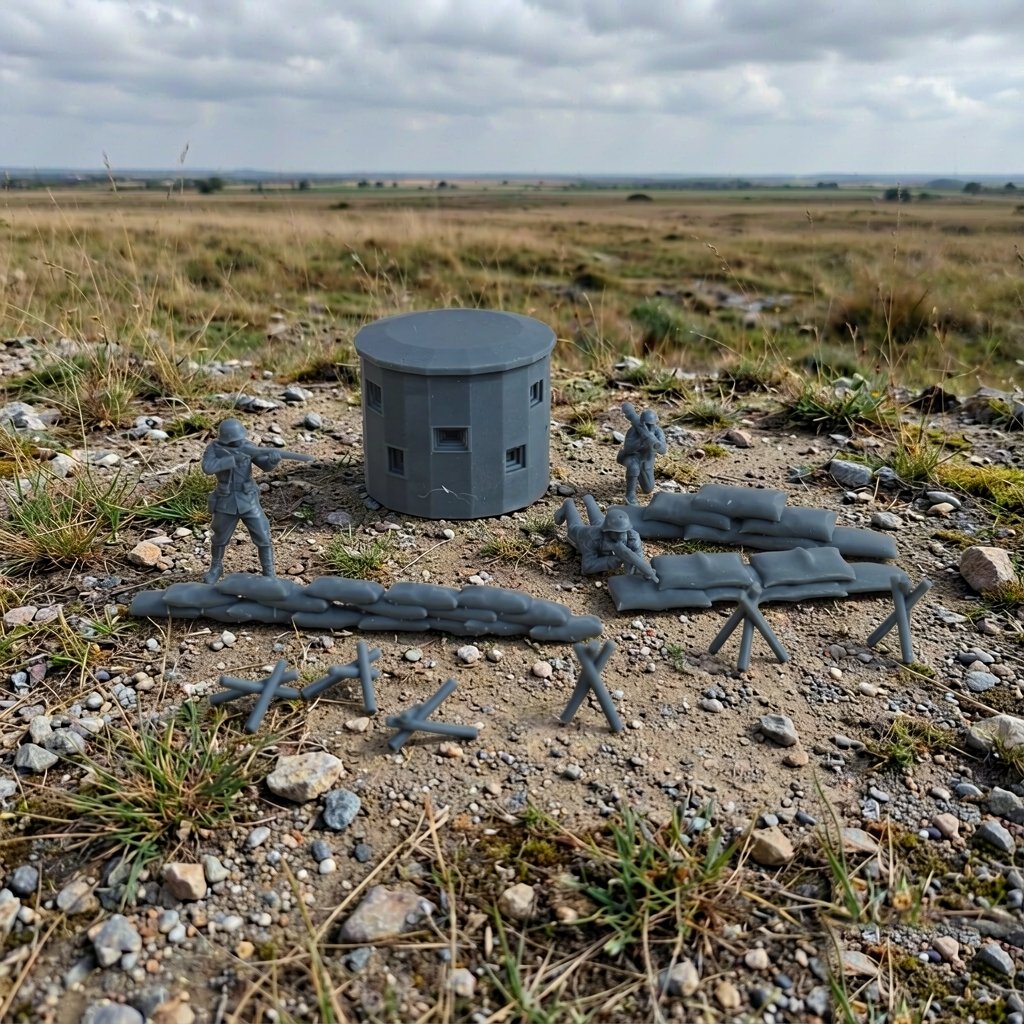 Battlefield Wreck Soldiers Scene Set Resin,Battlefield Weapons Accessories Set Resin MRY-SFW LYAF031