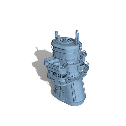 Yao's Studio LYCG202 1/700(350,200,144) Model Upgrades Parts USS Arizona Chimney