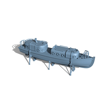 Yao's Studio LYCG209 1/700(350,200,144) Model Upgrades Parts USS Arizona motorboat 40Ft