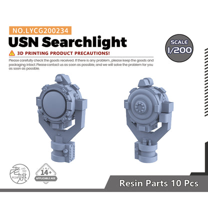 Yao's Studio LYCG234 Model Upgrade Parts USN Searchlight