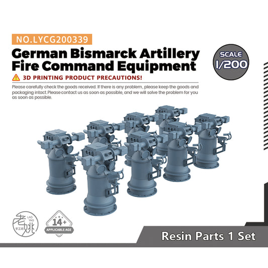 Yao's Studio LYCG339 Model Upgrade Parts German Bismarck Artillery Fire Command Equipment