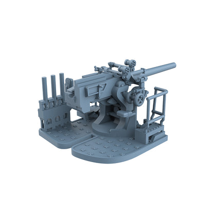 Yao's Studio LYCG203 Model Upgrades Parts USS 5"/25 (12.7 cm) Caliber AA Gun For Battleship