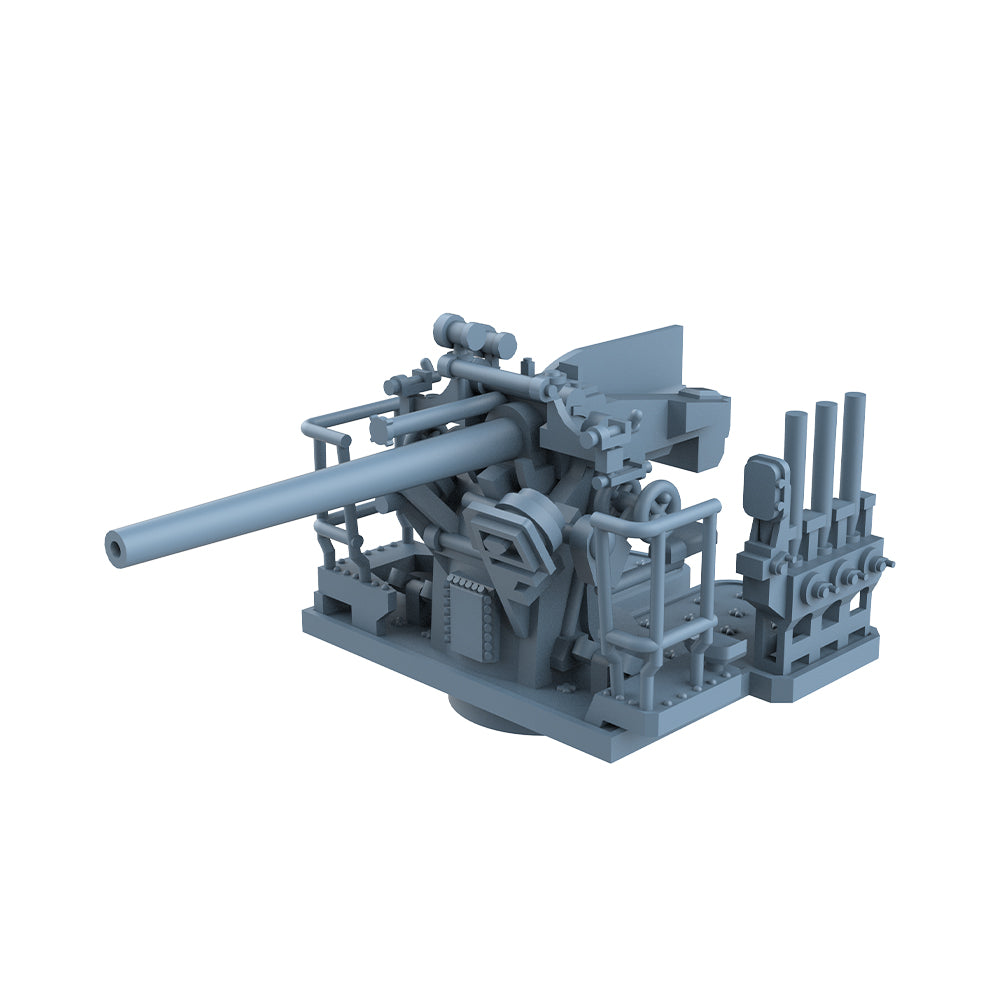 Yao's Studio LYCG203 Model Upgrades Parts USS 5"/25 (12.7 cm) Caliber AA Gun For Battleship