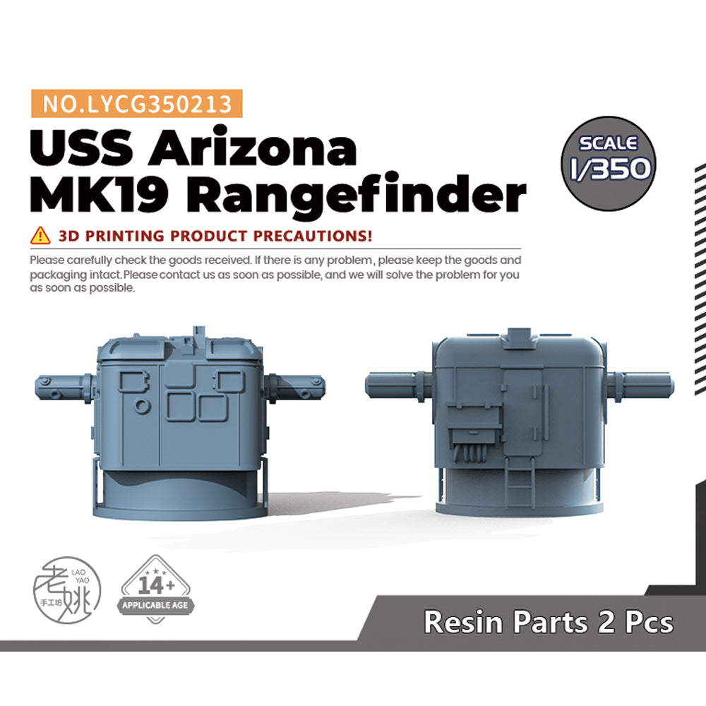 Yao's Studio LYCG213 Model Upgrades Parts US Navy Battleship MK19 Rangefinder