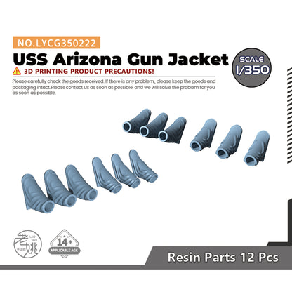 Yao's Studio LYCG222 Model Upgrades Parts USS Arizona Gun Jacket