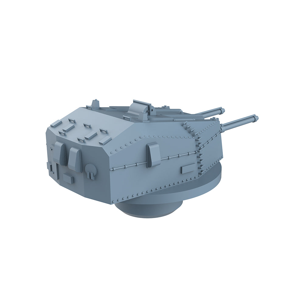 Yao's Studio LYCG370 Model Upgrades Parts Royal Navy 76mm /70 Mk VI Twin AA Gun