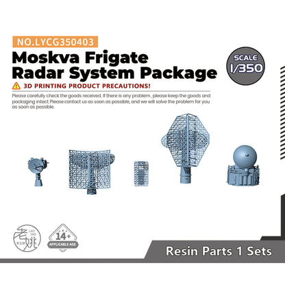 Yao's Studio LYCG403 Model Upgrades Parts Moskva Frigate Radar System Package