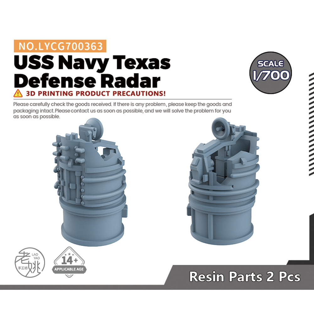 Yao's Studio LYCG363 Model Upgrades Parts USS Navy Texas Defense Radar