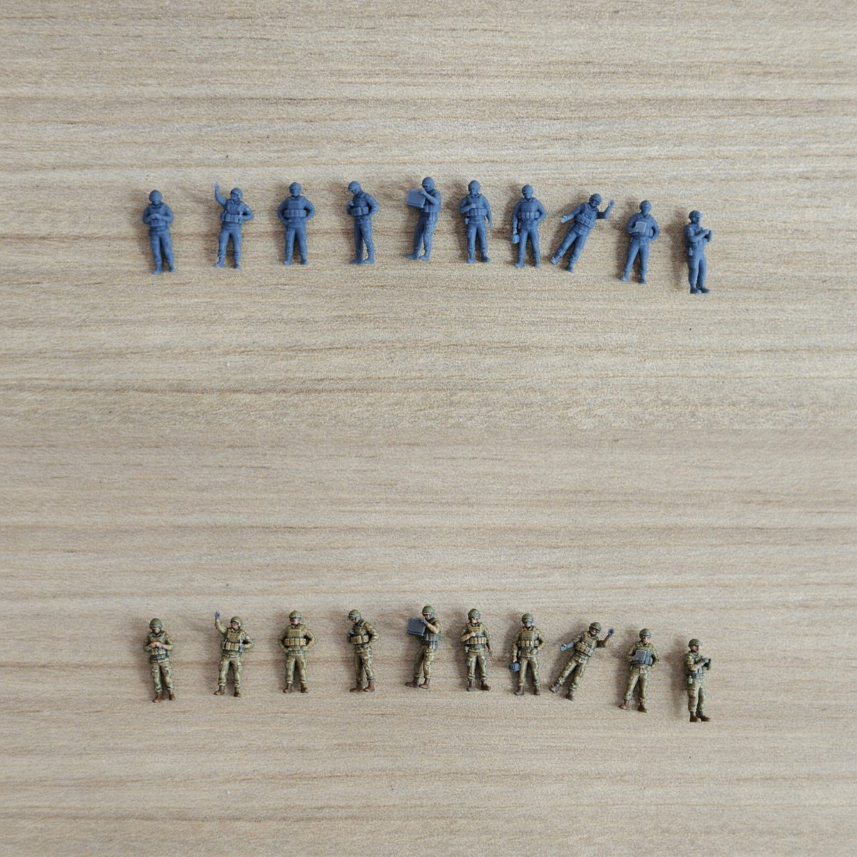 Miniature Figures Modern US Army Aviation Ground Crew Sand Table Model Character Accessories MRY-SFW LYFF043