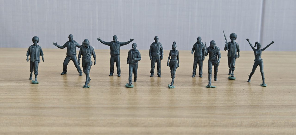 Peace Elite 1, game theme, miniature figure, miniature scene diorama MRY-SFW LYFG001