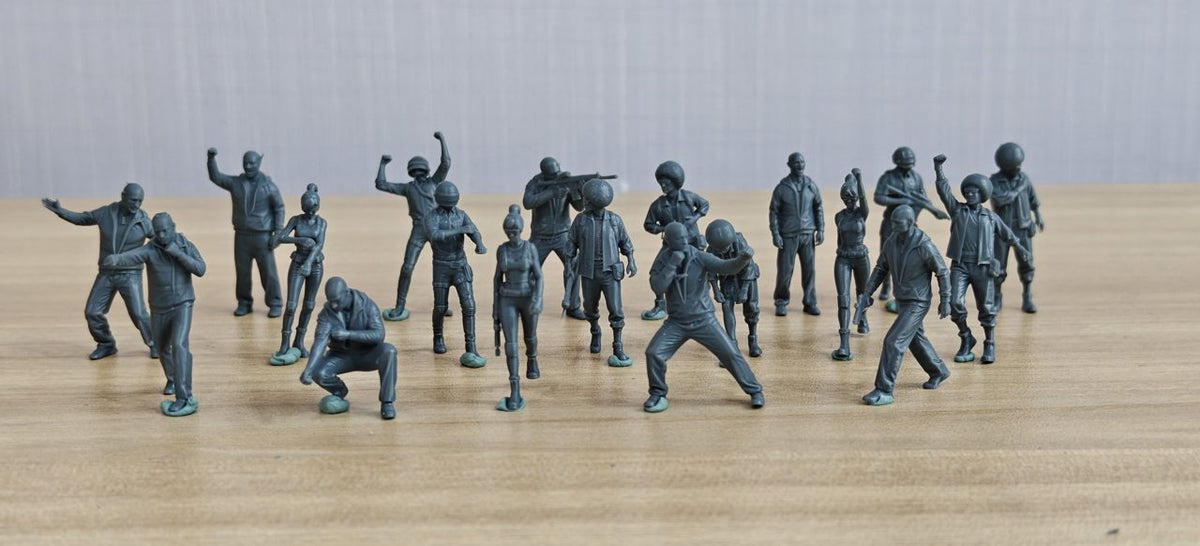 Peace Elite 2, game theme, miniature figure, miniature scene diorama MRY-SFW LYFG002