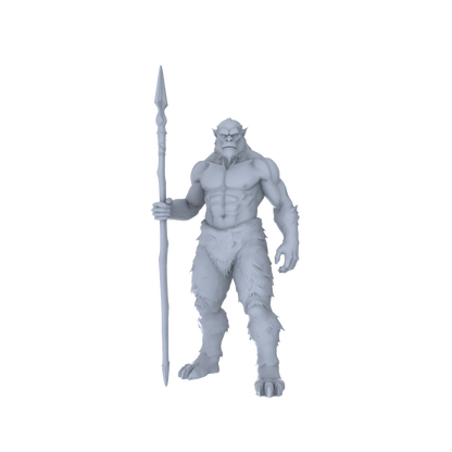 MRY-SFW LYGR094 Medieval savage war flag resin white model miniature soldier scene character figure hand painted