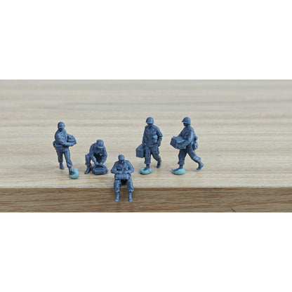 WWII US Army Logistics Wargame Resin Blank Model Miniature Scene Figure Handmade Model Hand Painted MRY-SFW LYGR186