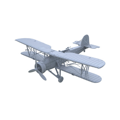 Yao's Studio LYR007 Fighter Aircraft Military Model Kit British Swordfish Walrus Amphibious Aircraft