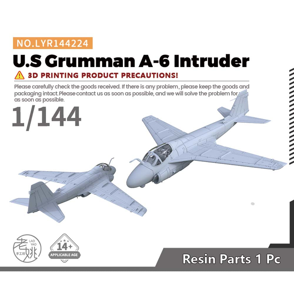 Yao's Studio LYR224 Fighter Aircraft Military Model Kit US Grumman A-6 Intruder