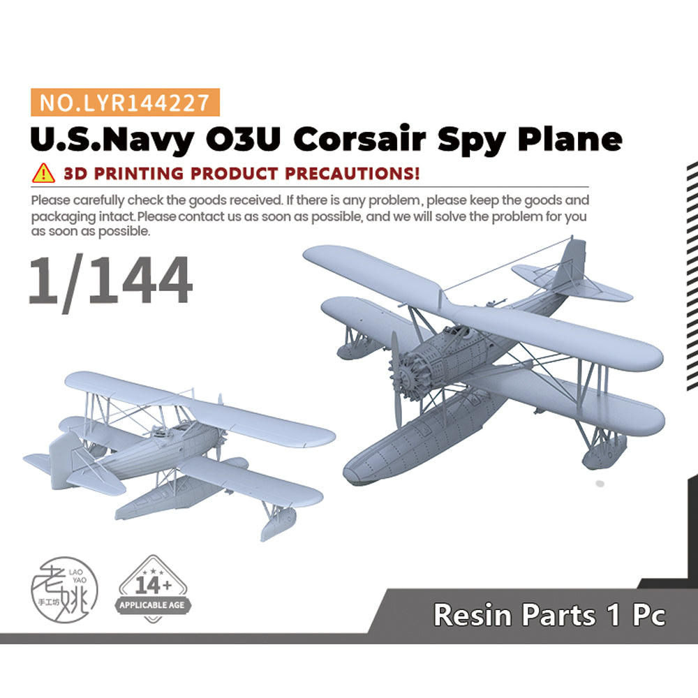 Yao's Studio LYR227 Fighter Aircraft Military Model Kit US Navy O3U Corsair