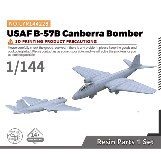 Yao's Studio LYR228 Fighter Aircraft Military Model Kit US B-57B Canberra Bomber