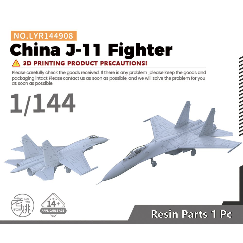 Yao's Studio LYR908 Military Model Kit China J-11 Fighter