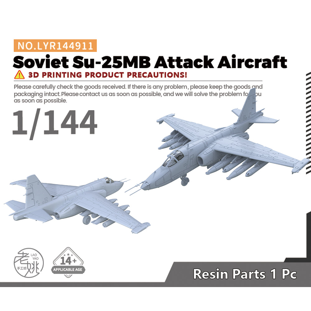 Yao's Studio LYR911 Military Model Kit Soviet Su-25MB Attack Aircraft