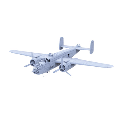 Yao's Studio 221A Military Model Kit U.S Navy B-25J-1 Mitchell Bomber Touch Down